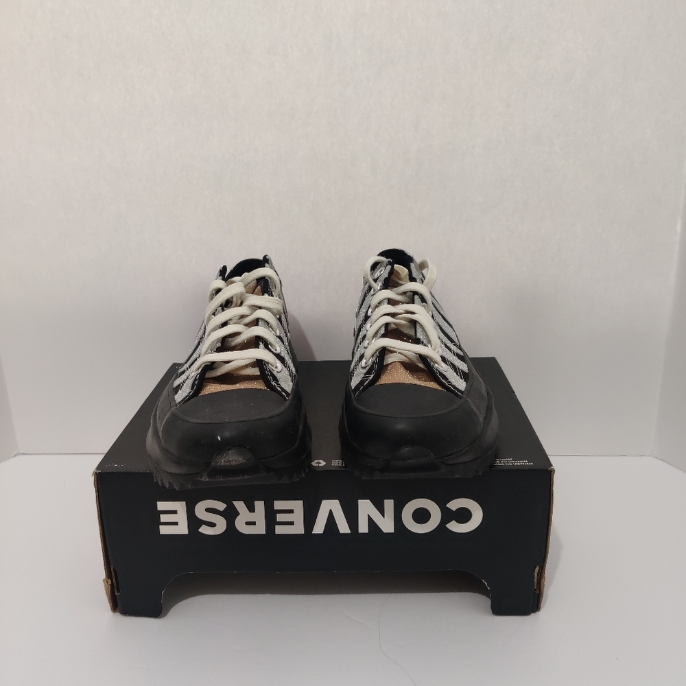 Women's Converse Run Star Hike Low Black 172037C - Picture 2 of 11